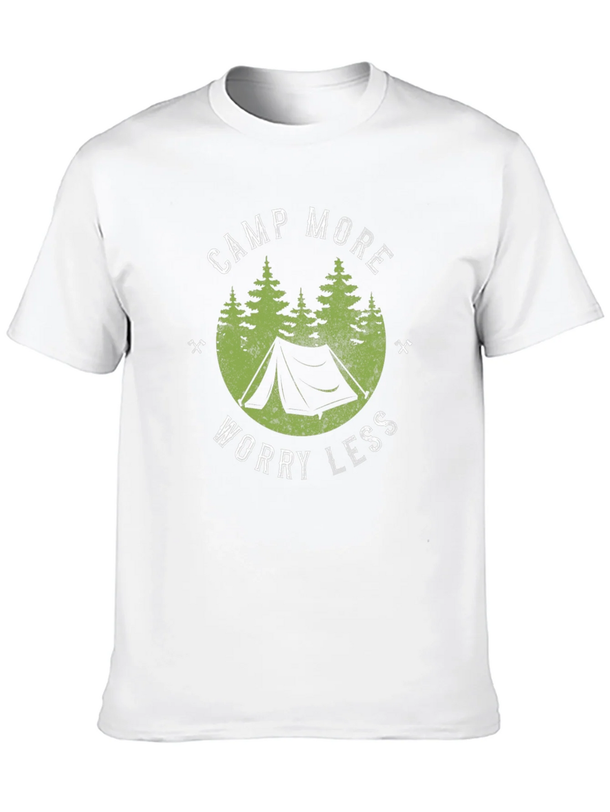Camp More Worry Less Graphic Tee