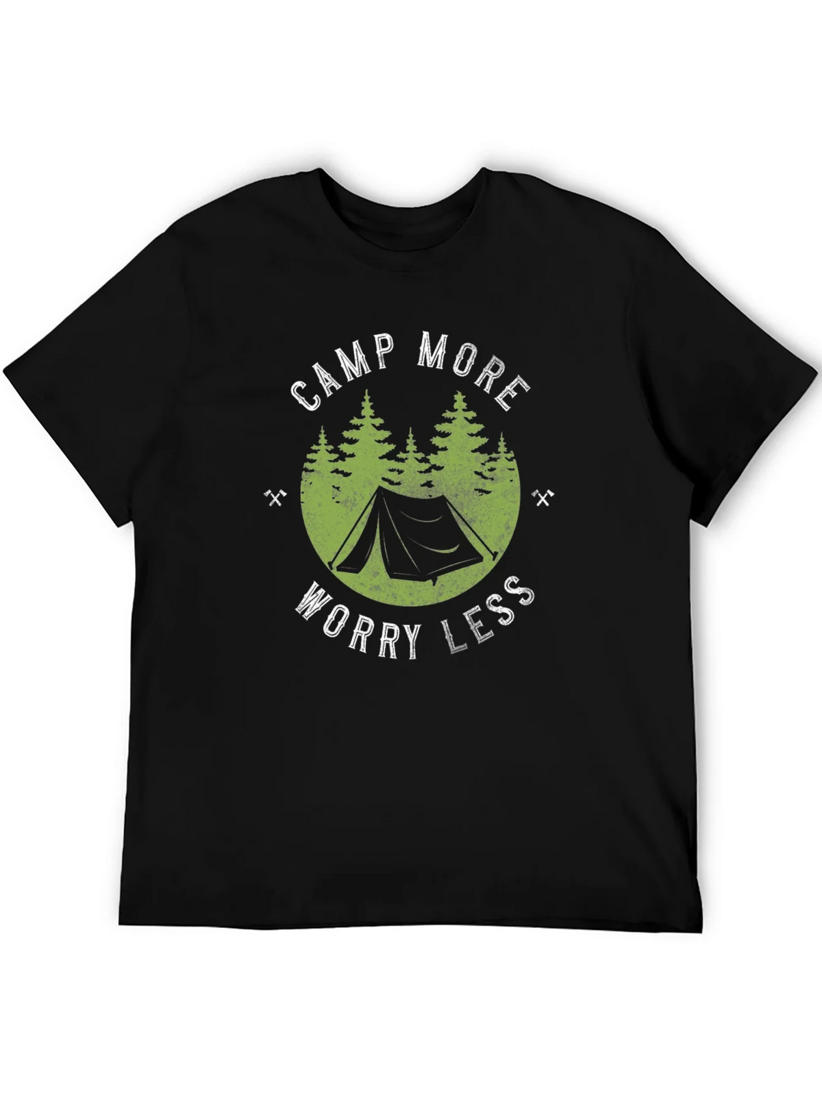 Camp More Worry Less Graphic Tee