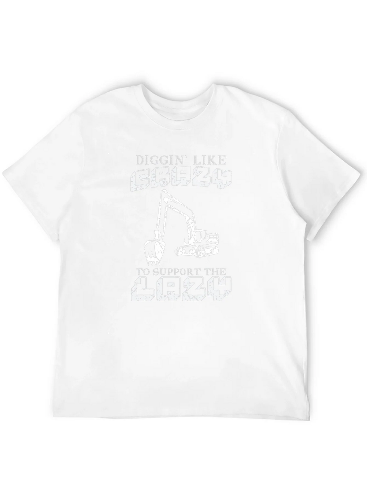 Diggin Like Crazy Mens Black T-Shirt
