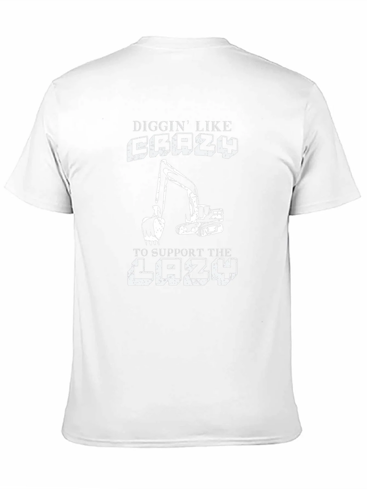 Diggin Like Crazy Mens Black T-Shirt