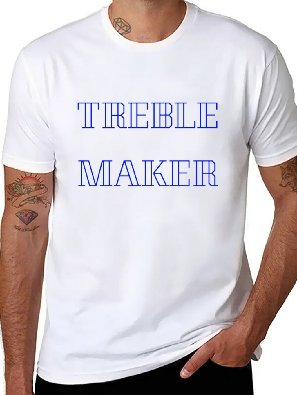 Treble Maker Black Graphic Tee