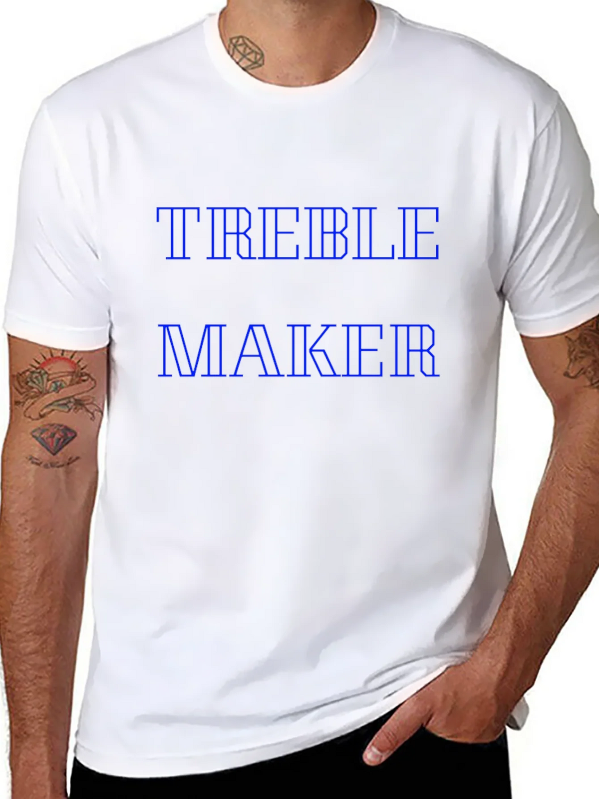 Treble Maker Black Graphic Tee