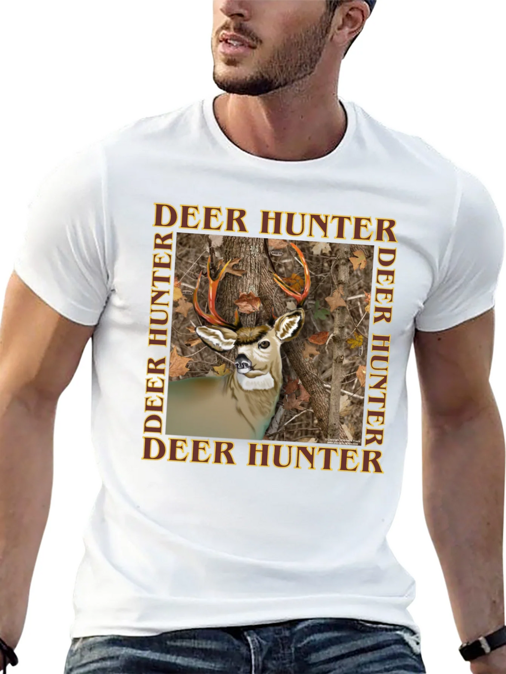 Deer Hunter Graphic T-Shirt