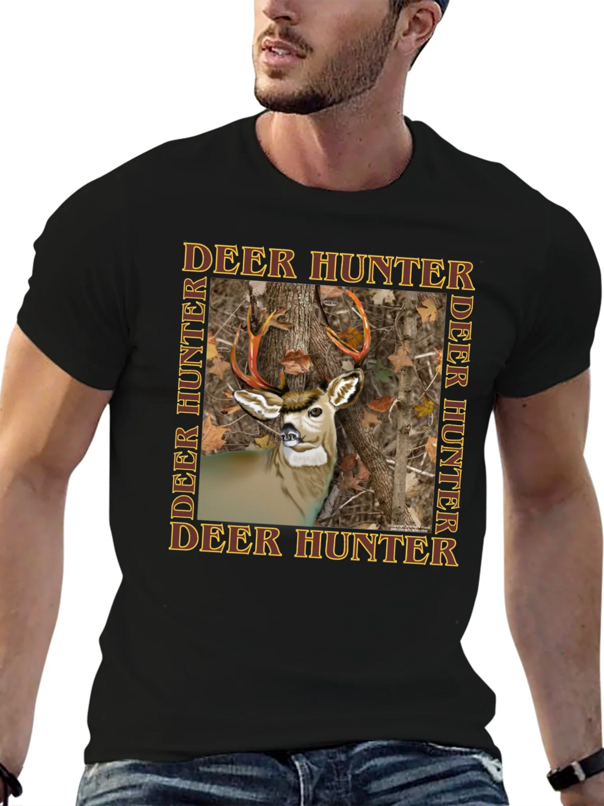 Deer Hunter Graphic T-Shirt