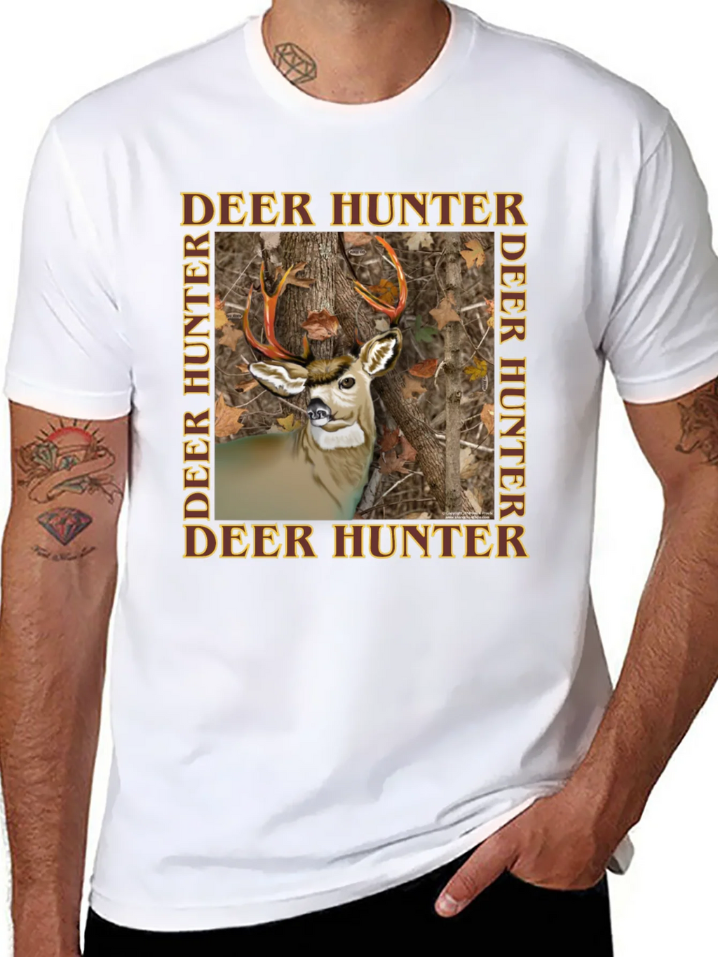 Deer Hunter Graphic T-Shirt
