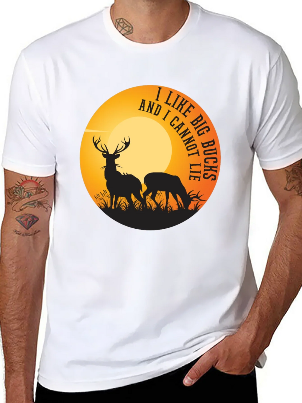 I Like Big Bucks Graphic Tee