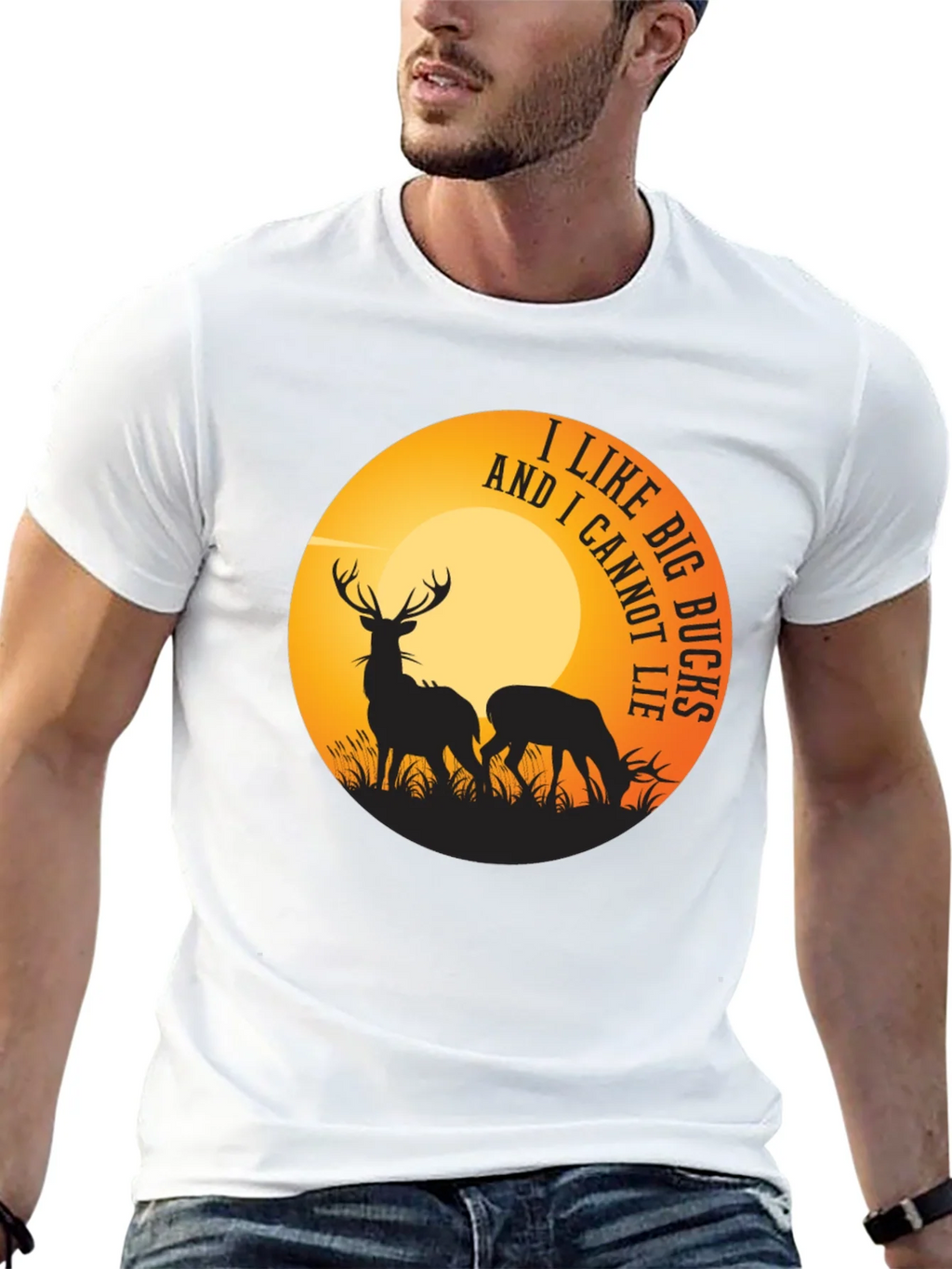 I Like Big Bucks Graphic Tee
