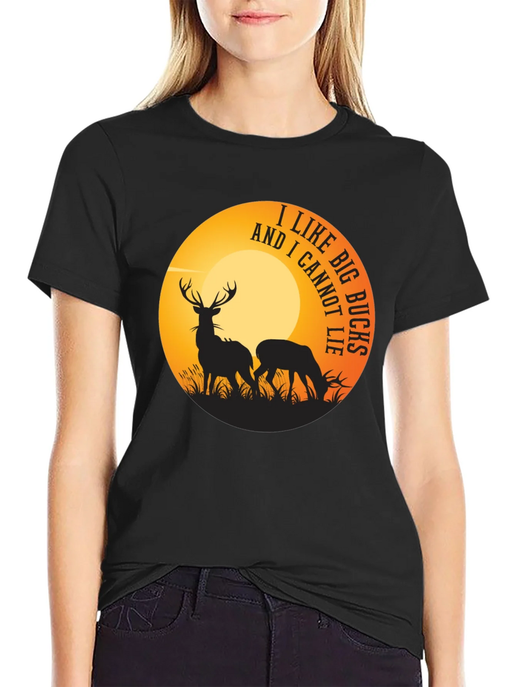 I Like Big Bucks Graphic Tee