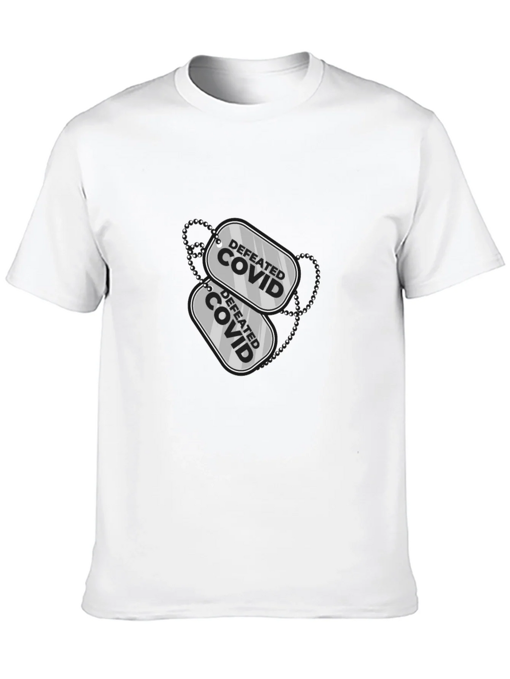 Defeated COVID Graphic Tee