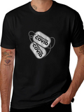 Defeated COVID Graphic Tee