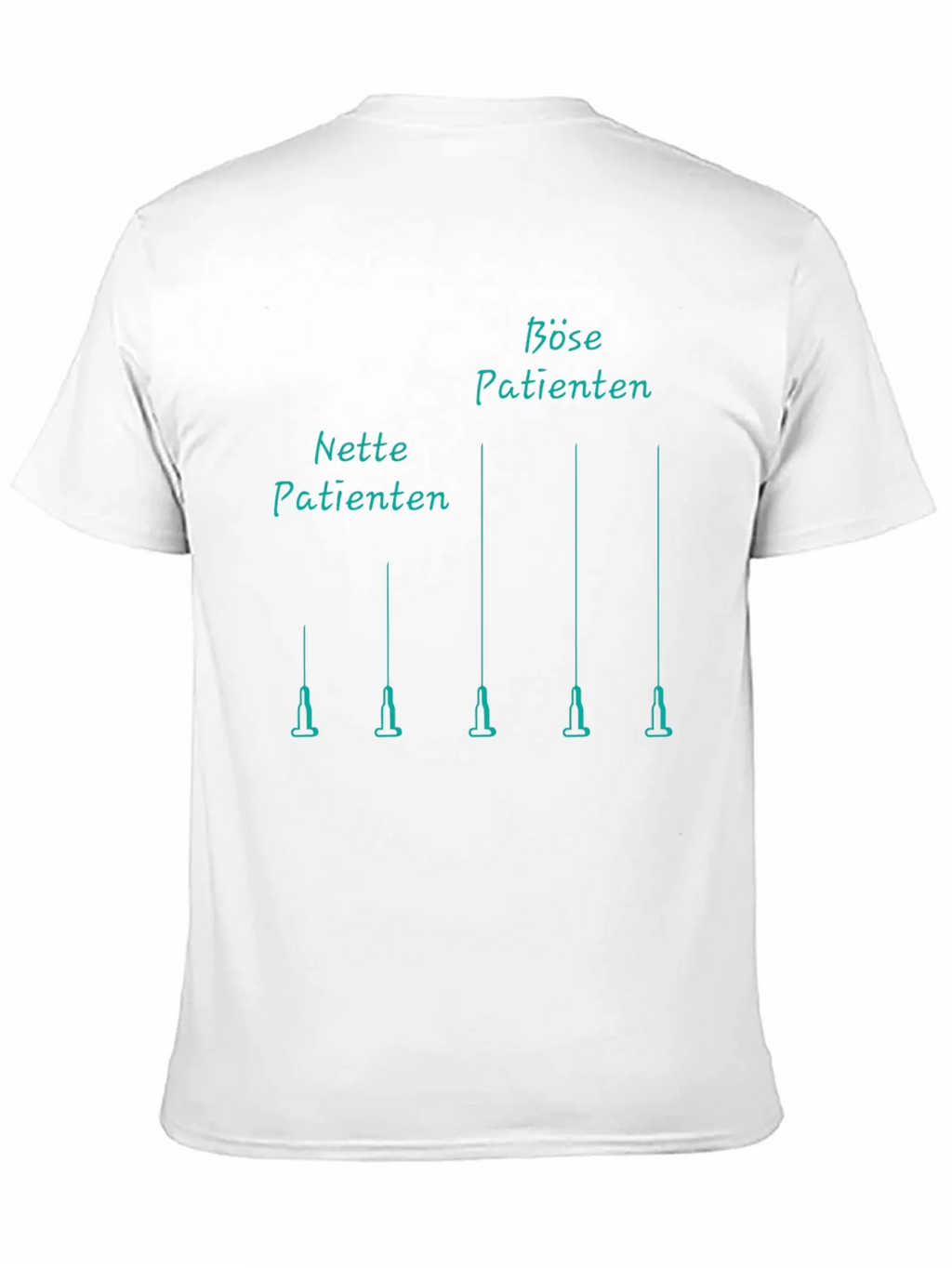 Novelty Patients Syringe T-Shirt