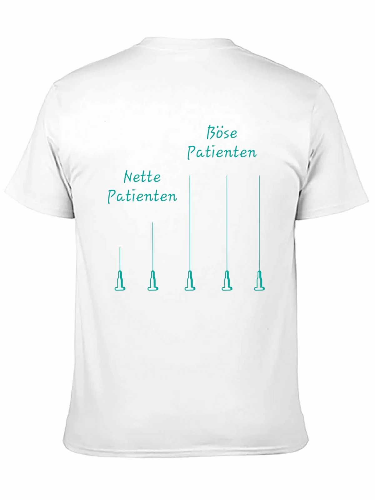Novelty Patients Syringe T-Shirt