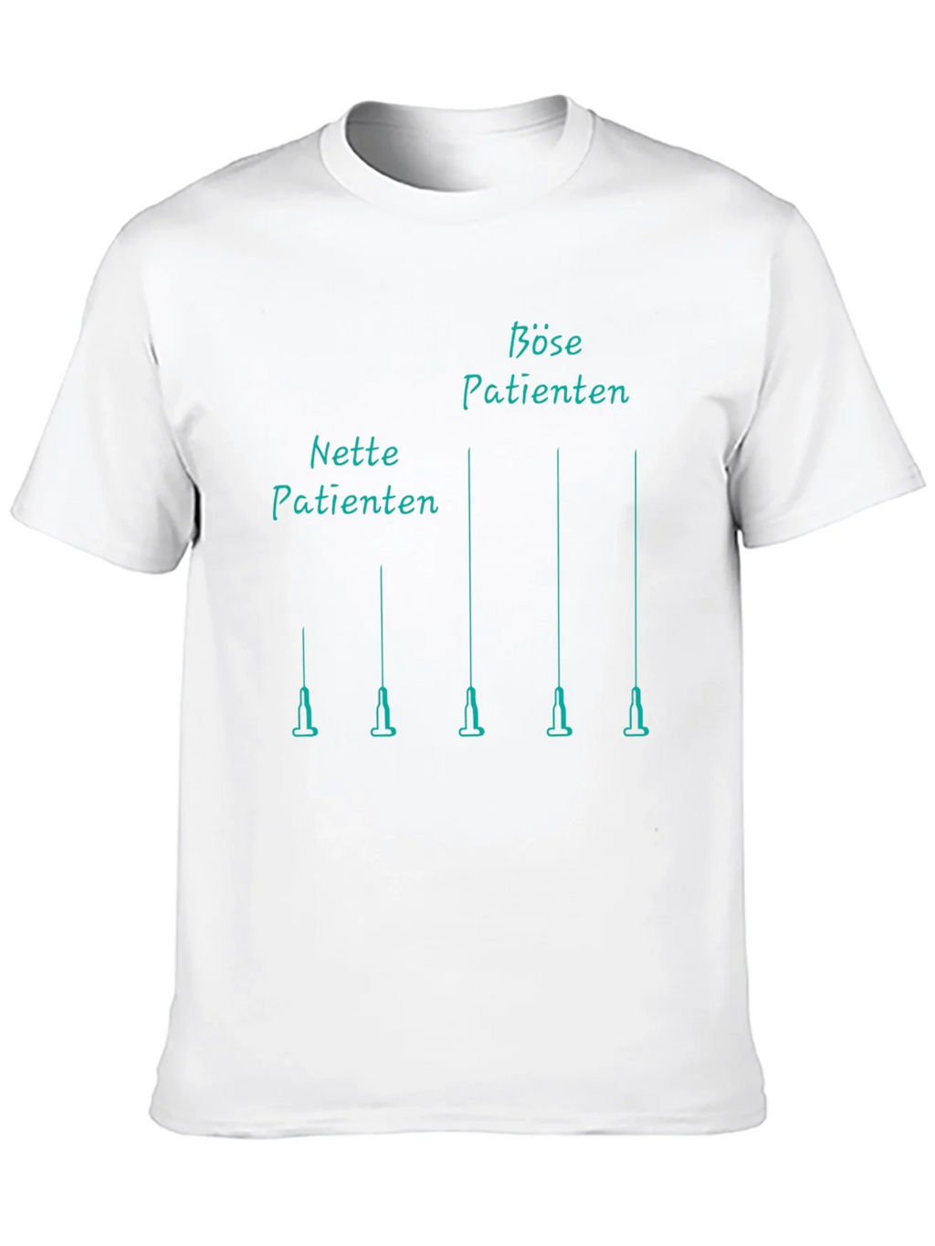 Novelty Patients Syringe T-Shirt