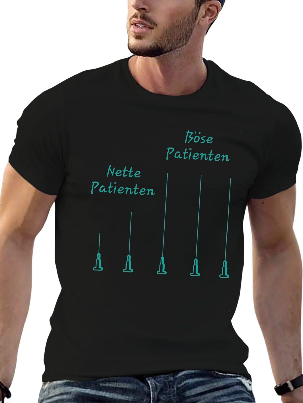 Novelty Patients Syringe T-Shirt