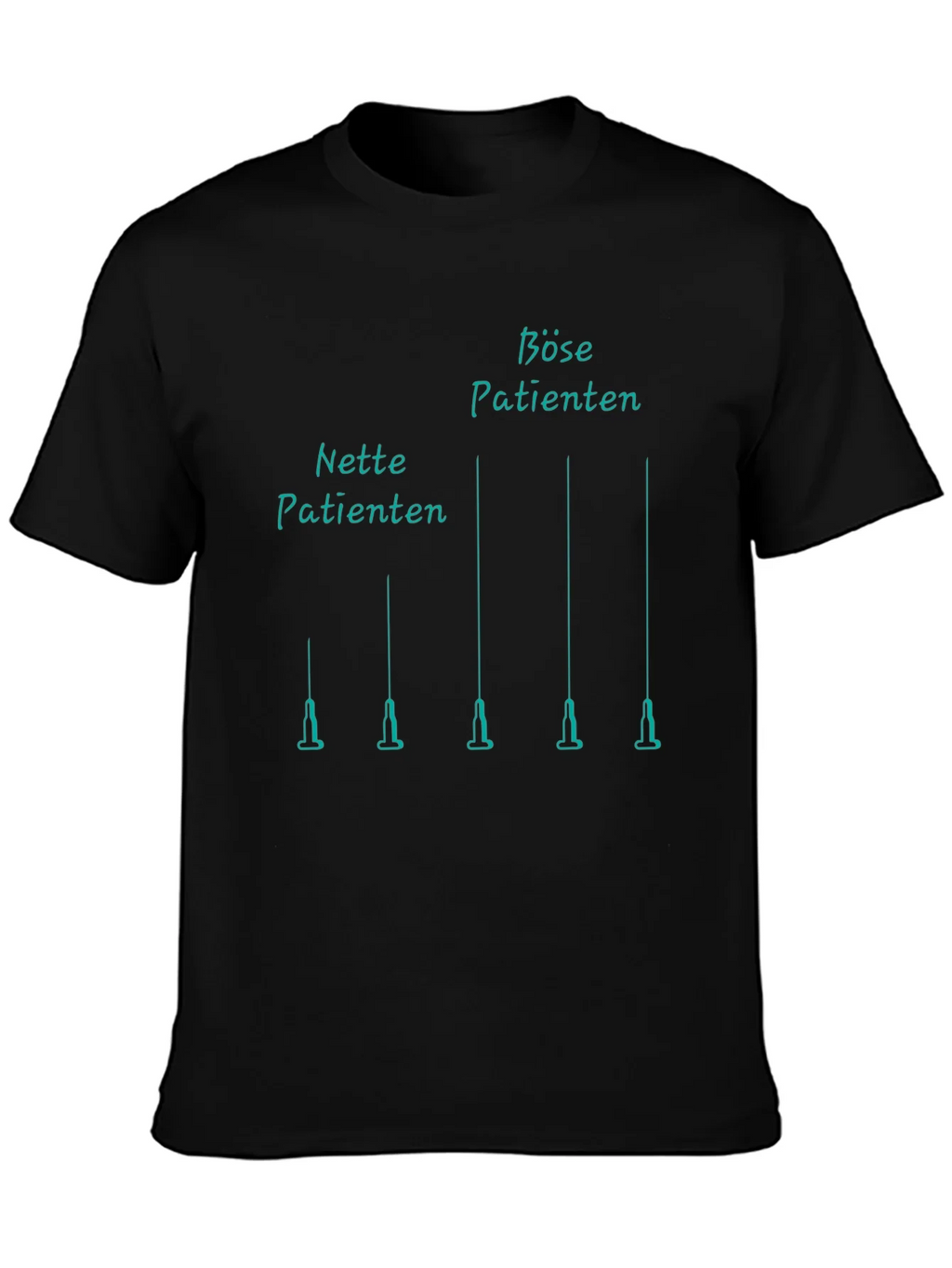 Novelty Patients Syringe T-Shirt