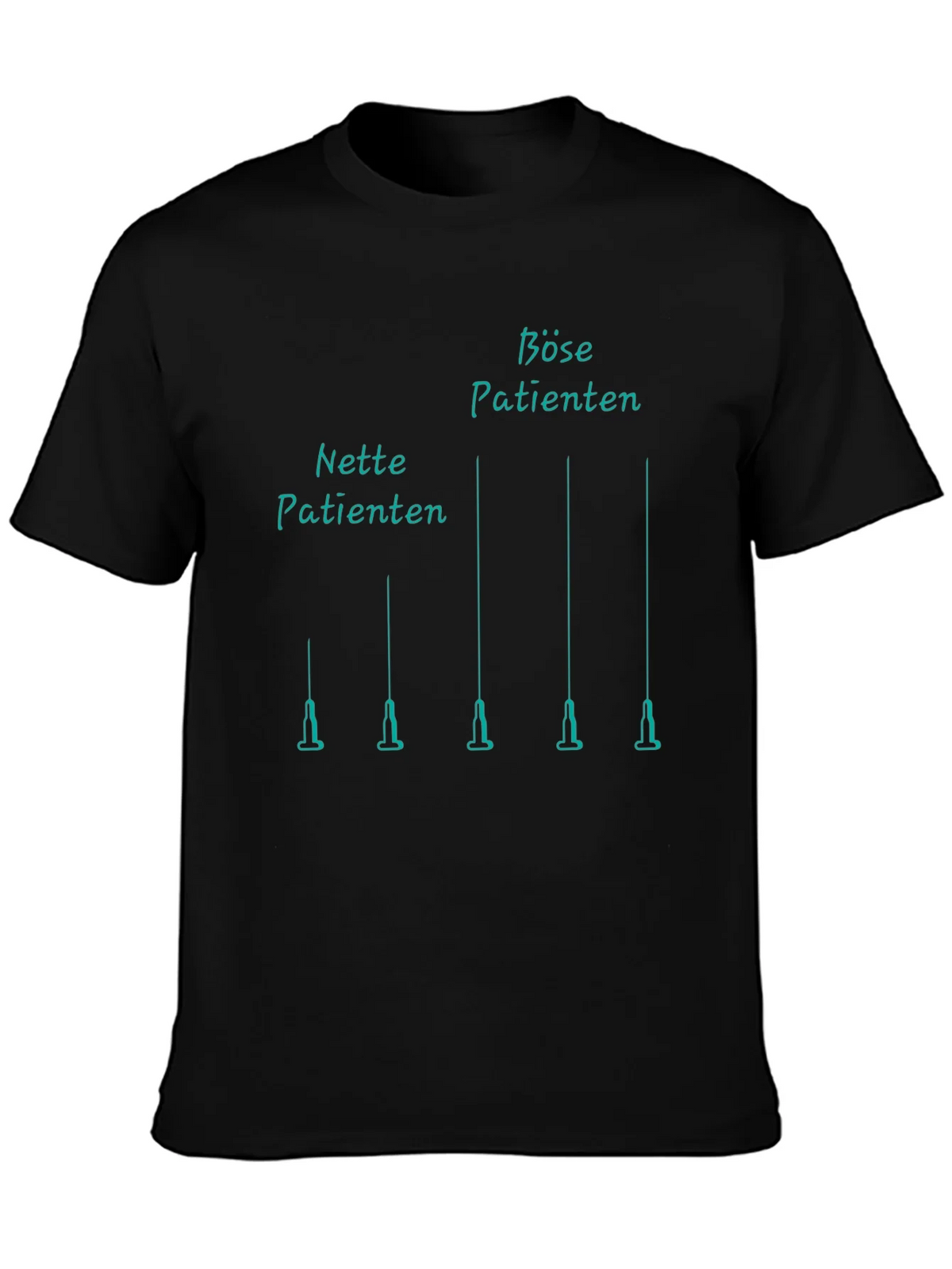 Novelty Patients Syringe T-Shirt