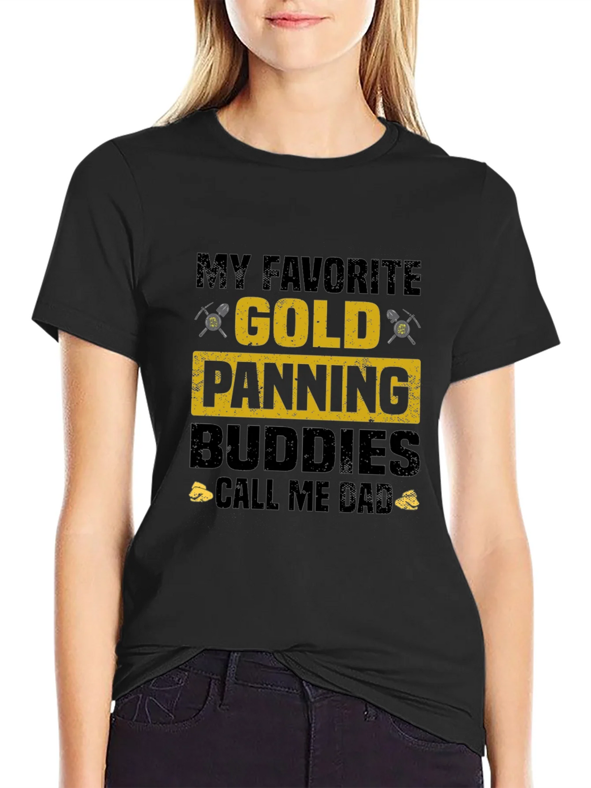 Gold Panning Buddies T-Shirt - Perfect for Dad!