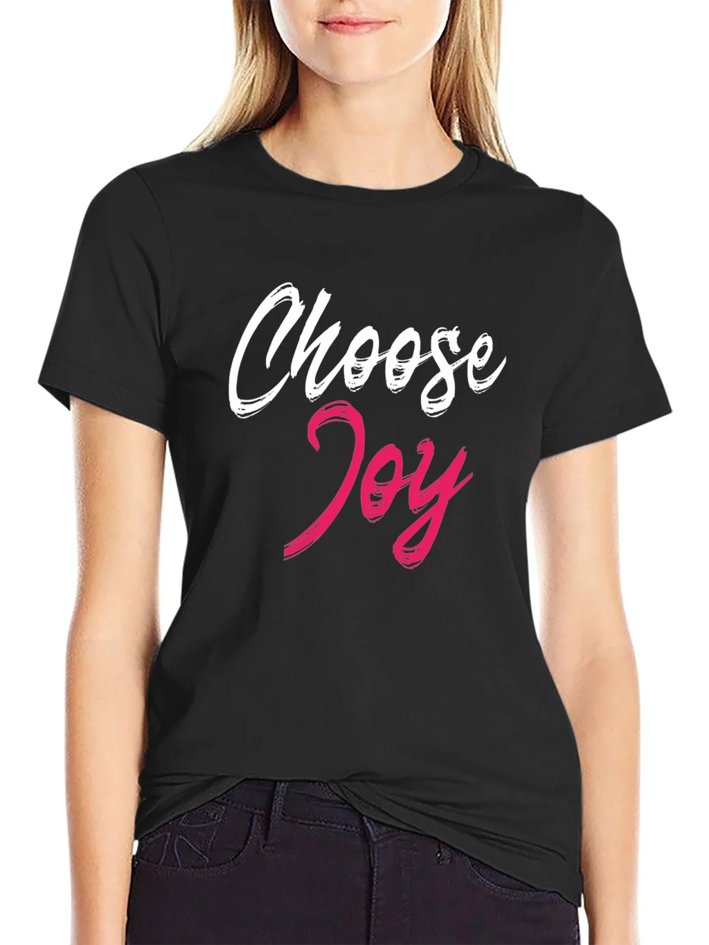 Choose Joy Graphic Tee - Positive Vibes