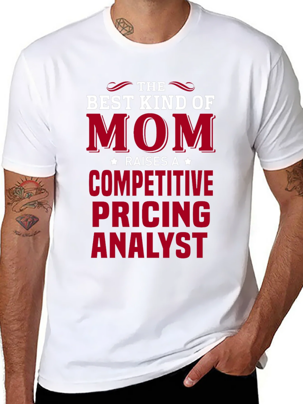 Best Kind of Mom Competitive Pricing Analyst T-Shirt