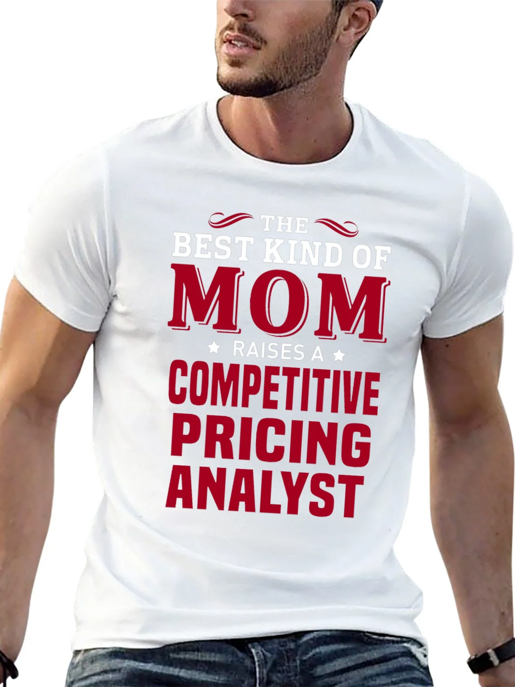 Best Kind of Mom Competitive Pricing Analyst T-Shirt