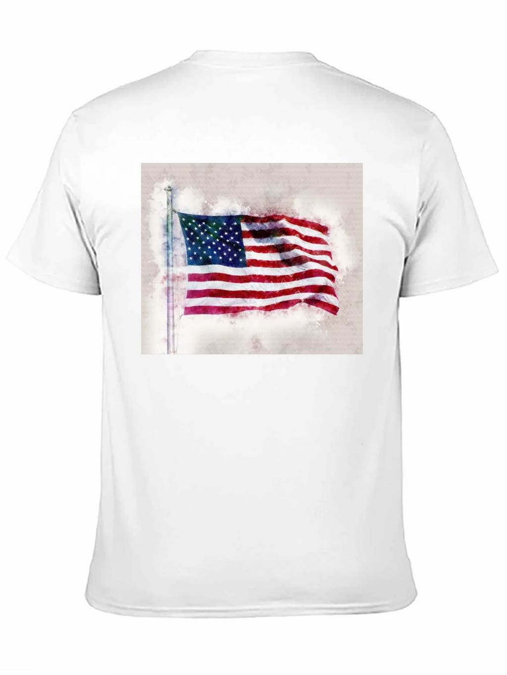 American Flag Graphic Tee - Patriotic Style