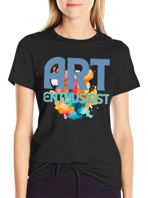Art Enthusiast T-Shirt - Artistic Design