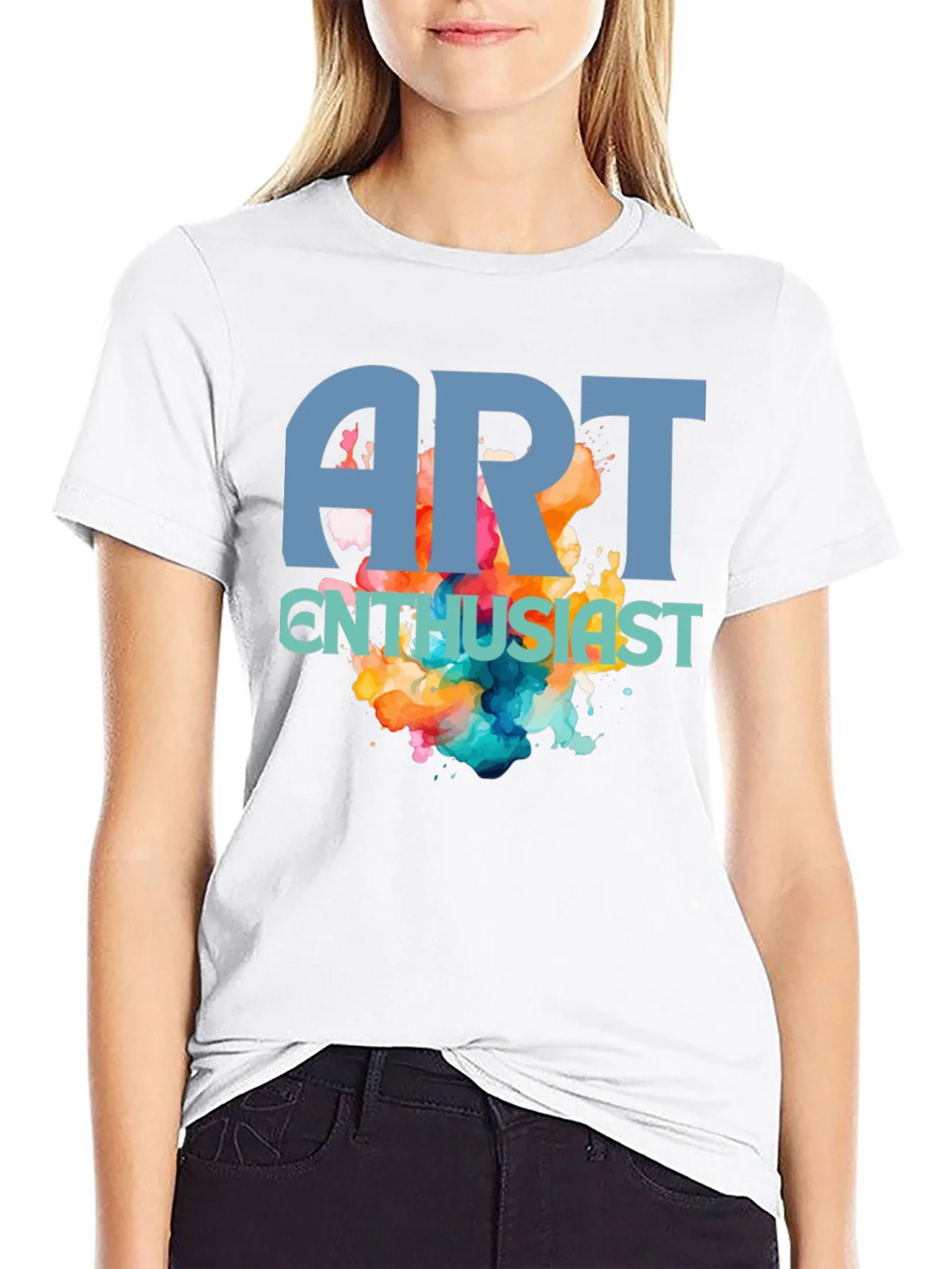 Art Enthusiast T-Shirt - Artistic Design