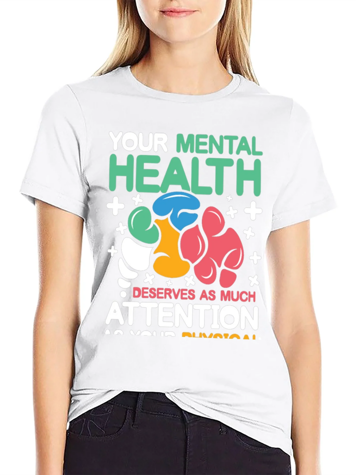 Mental Health Awareness Graphic T-Shirt