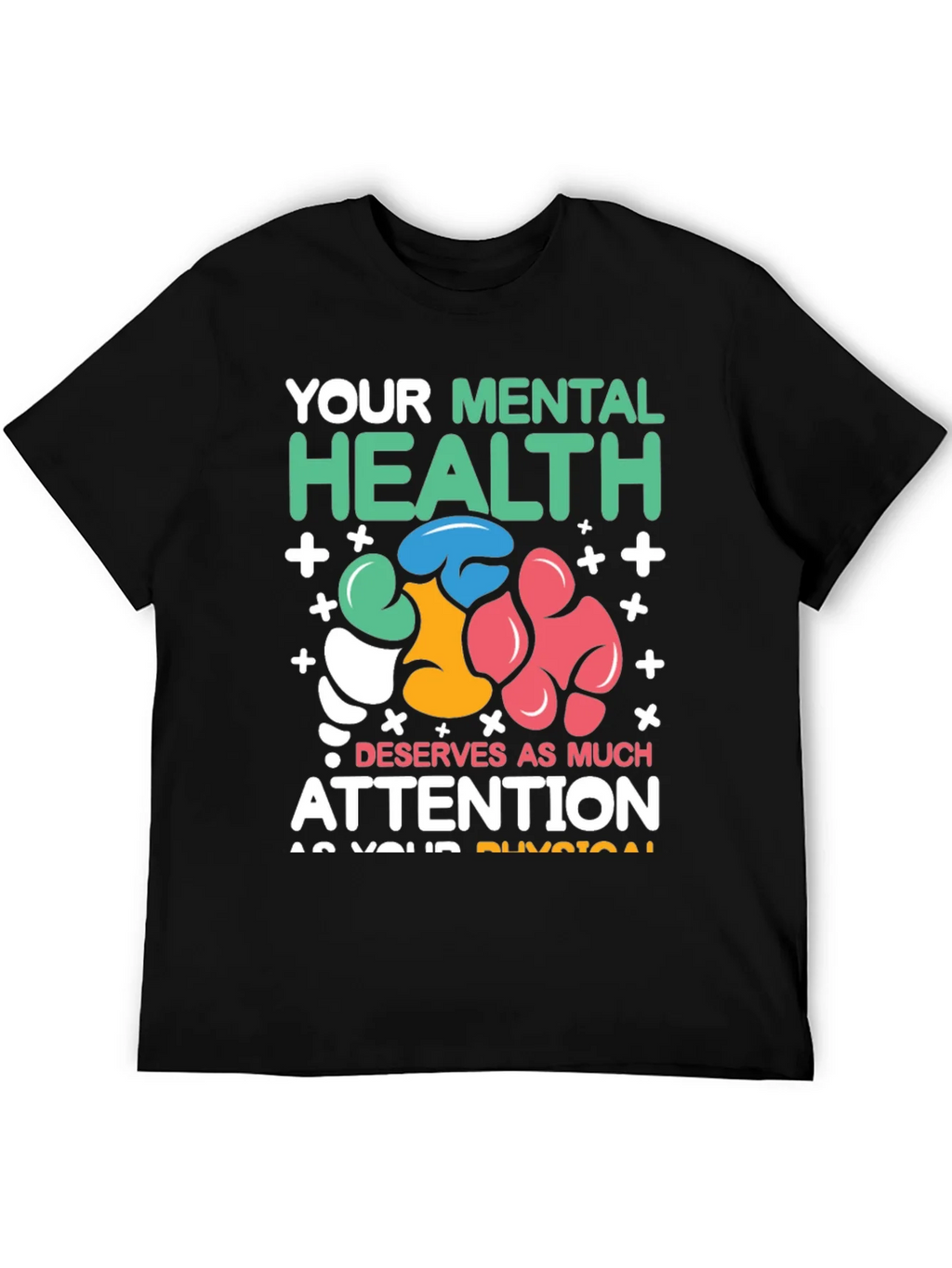 Mental Health Awareness Graphic T-Shirt