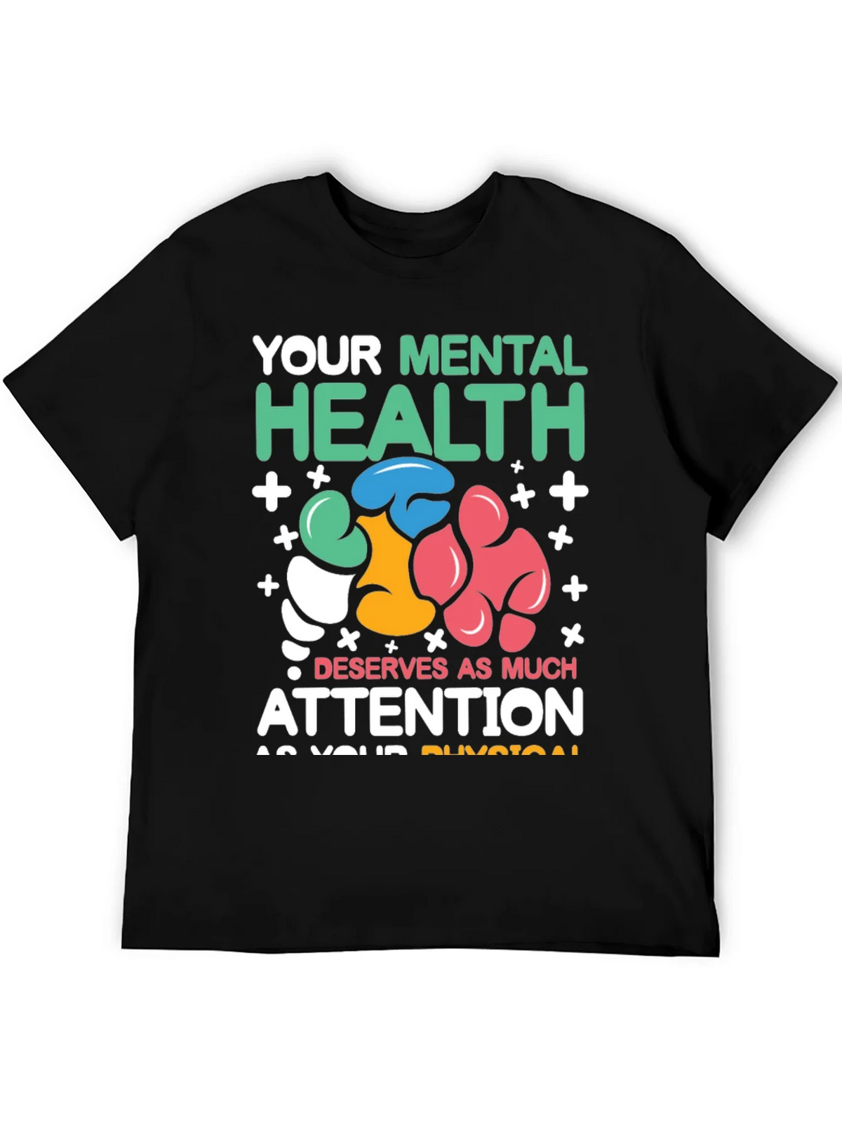 Mental Health Awareness Graphic T-Shirt