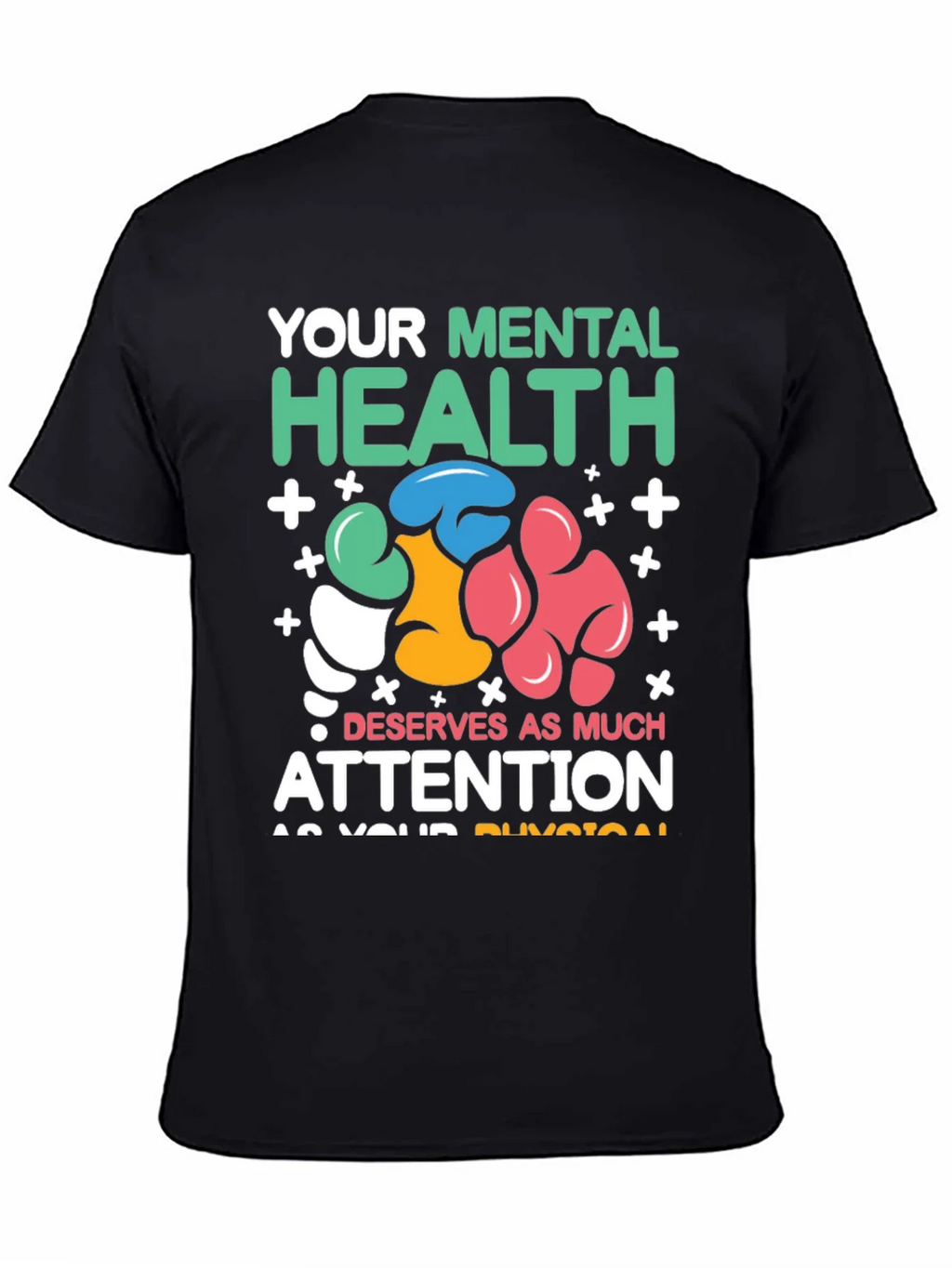 Mental Health Awareness Graphic T-Shirt
