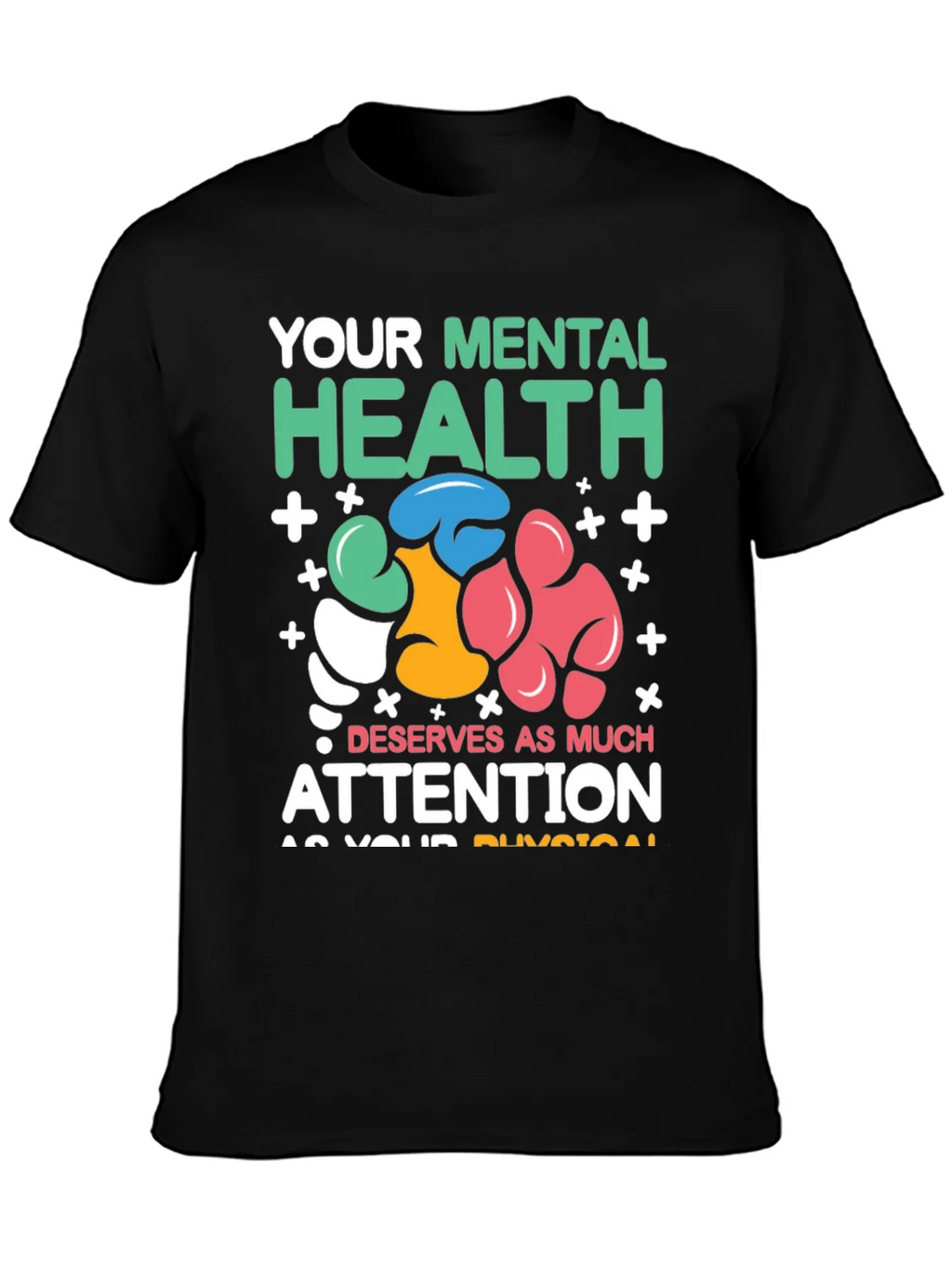 Mental Health Awareness Graphic T-Shirt