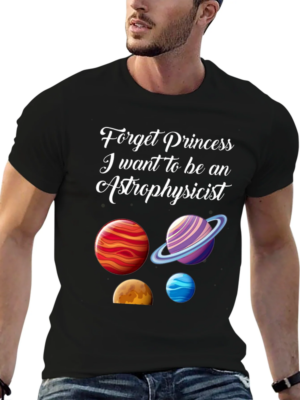 Astrophysicist T-Shirt - Planets Space Science Tee