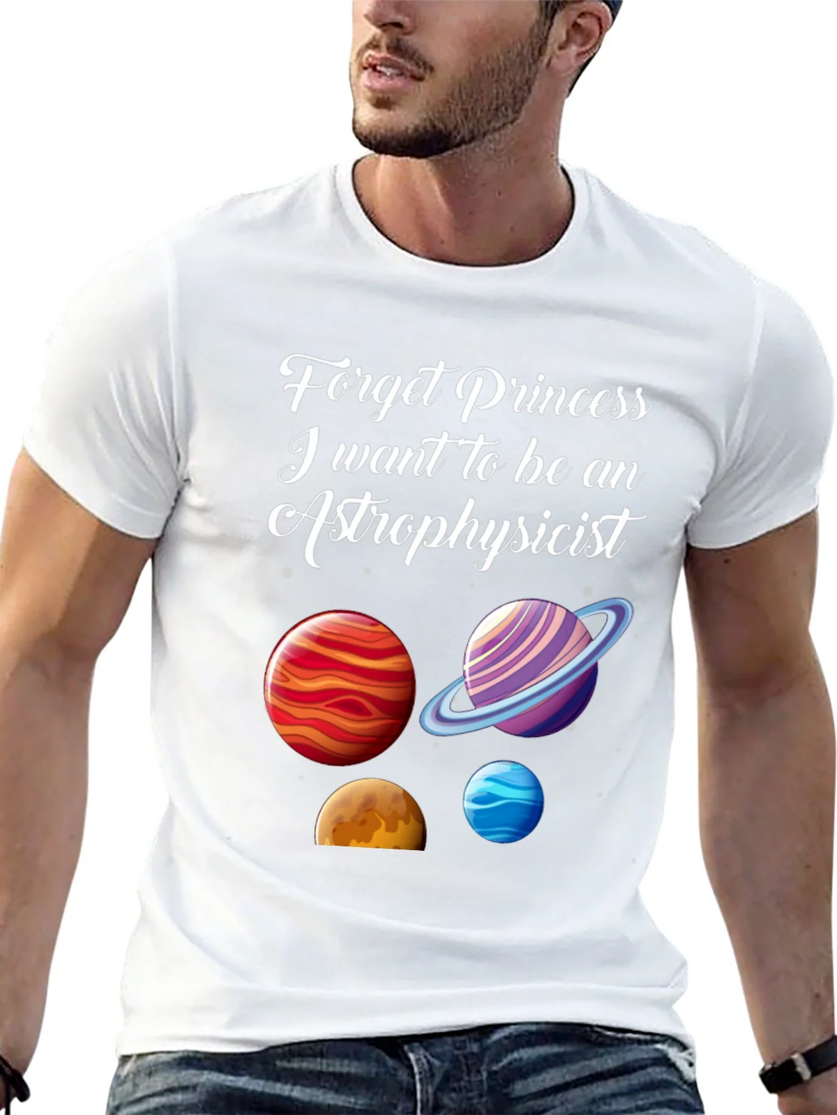 Astrophysicist T-Shirt - Planets Space Science Tee