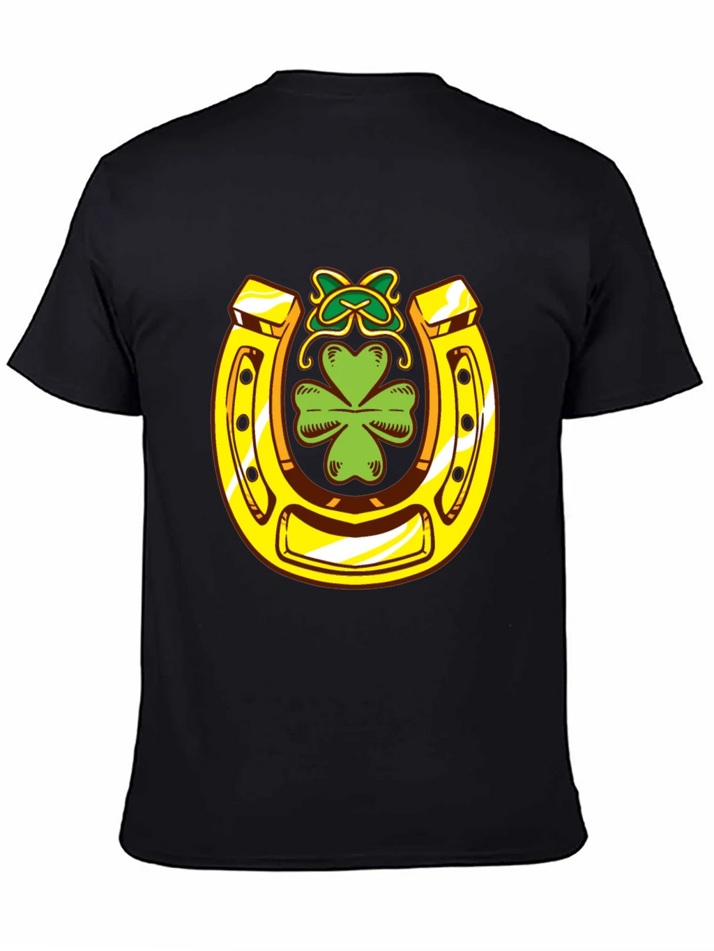 Lucky Horseshoe Clover T-Shirt