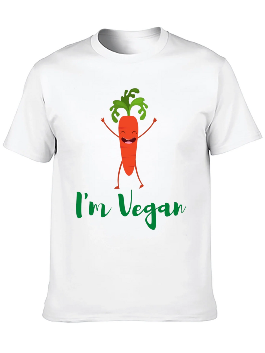Im Vegan Carrot Graphic T-Shirt