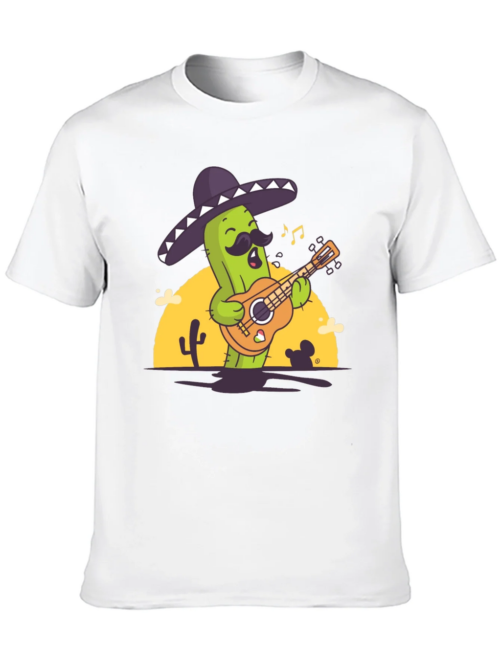Cactus Mariachi Graphic T-Shirt