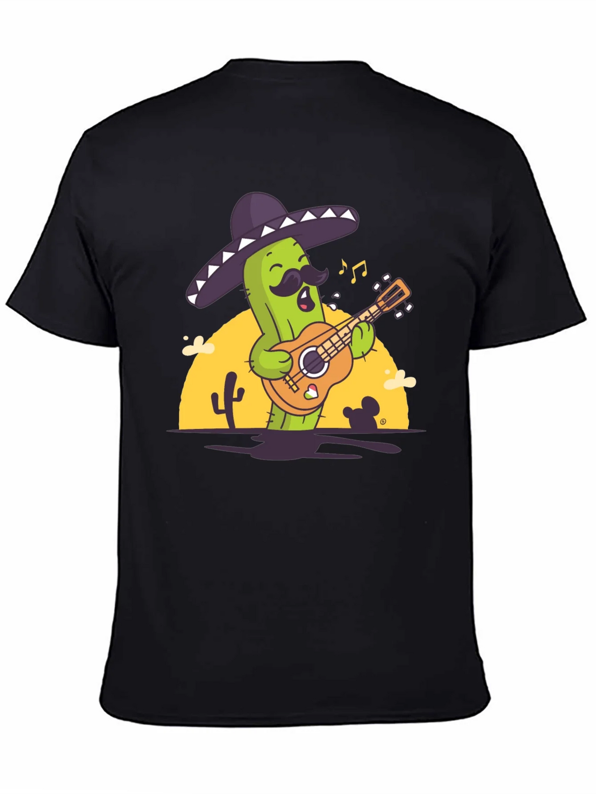 Cactus Mariachi Graphic T-Shirt