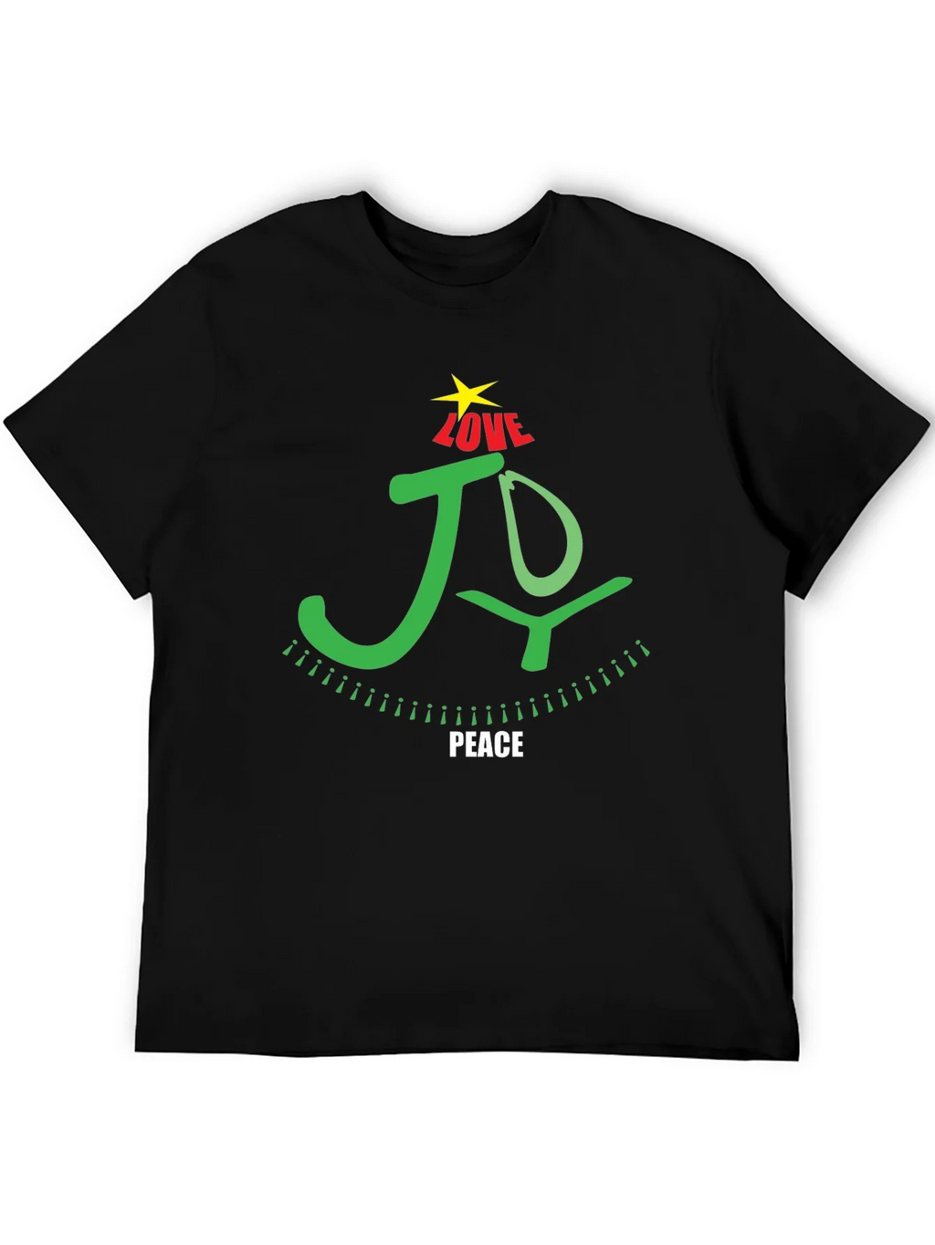 Joy Love Peace Christmas T-Shirt