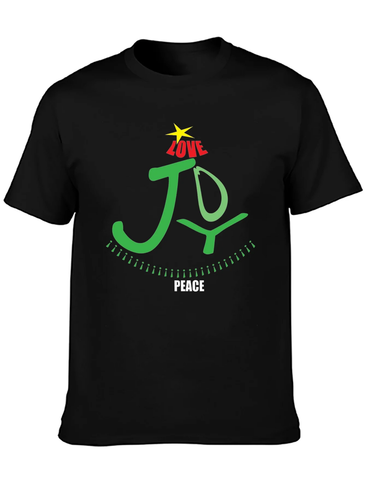 Joy Love Peace Christmas T-Shirt