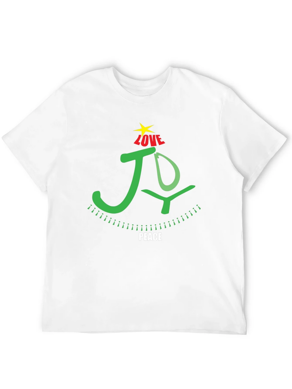 Joy Love Peace Christmas T-Shirt