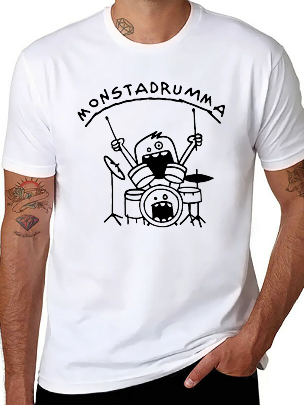 Monstadrumma Black T-Shirt
