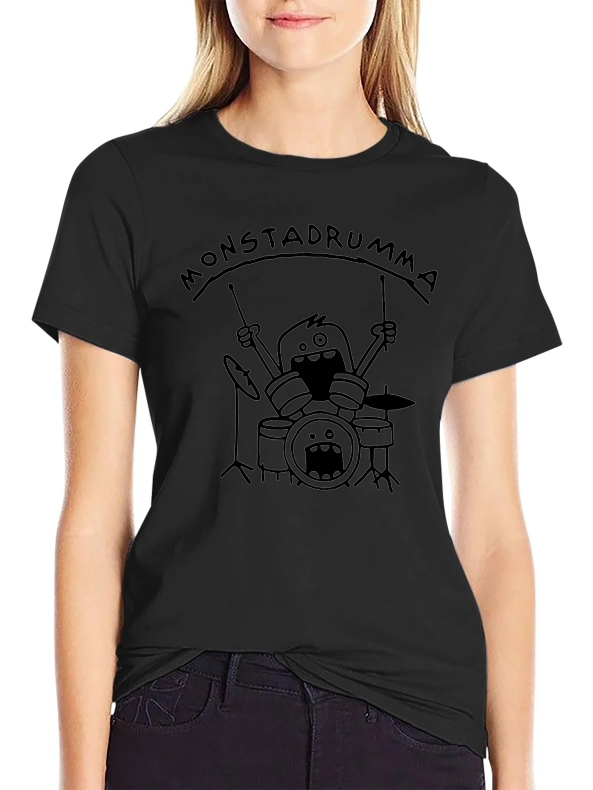 Monstadrumma Black T-Shirt