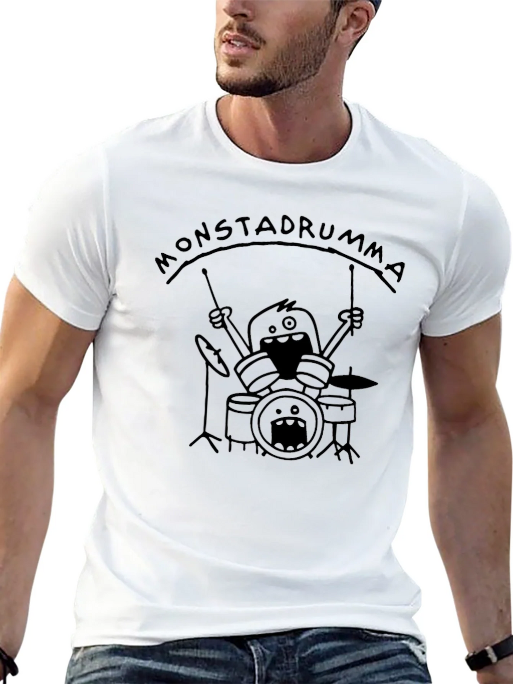 Monstadrumma Black T-Shirt