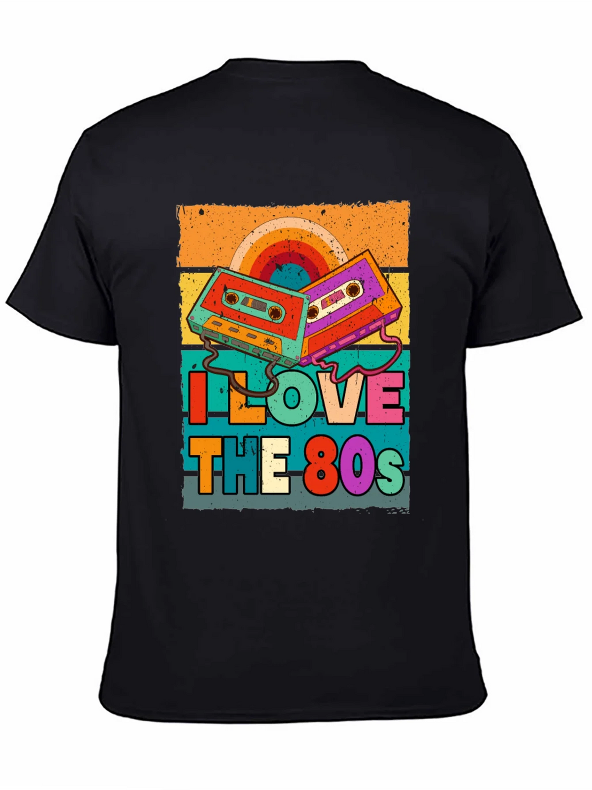I Love the 80s Retro Cassette Tape T-Shirt