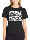 Rock Crawling Fan T-Shirt - Easily Excited