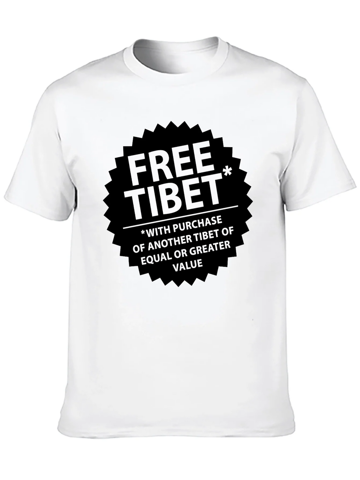 Free Tibet Graphic T-Shirt