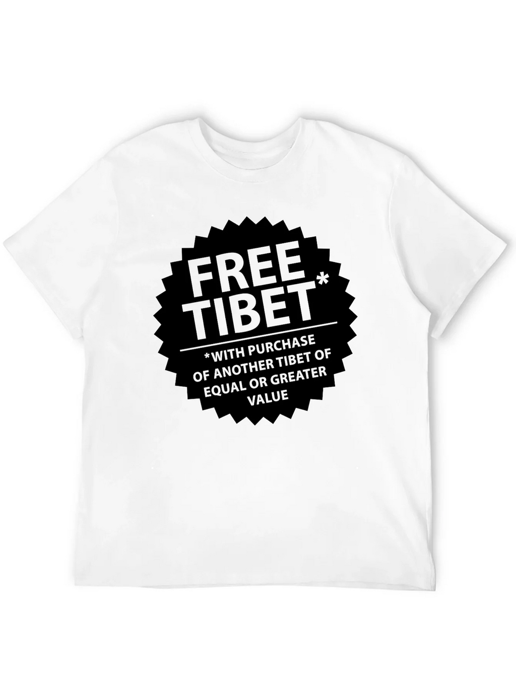 Free Tibet Graphic T-Shirt