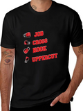 Boxing Punch T-Shirt - Jab Cross Hook Uppercut