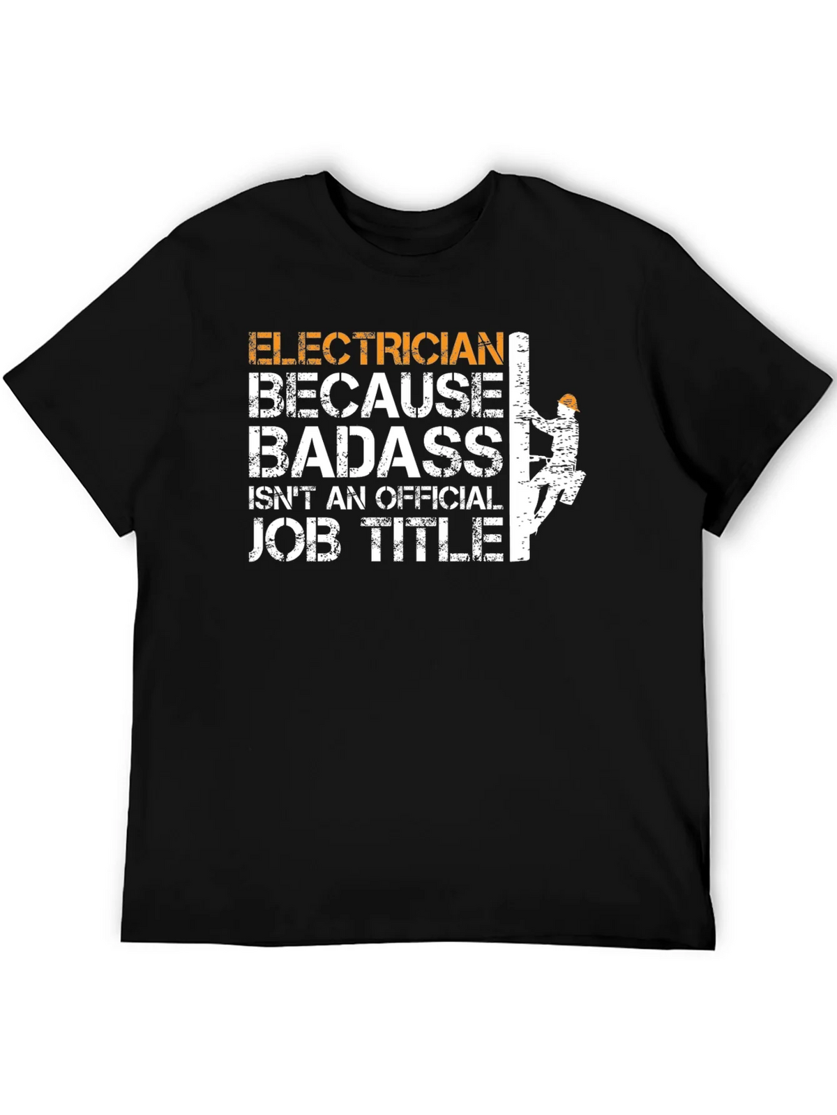 Electrician Badass Job Title T-Shirt